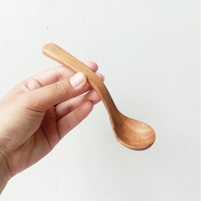 LENGKUNG - Sendok Teh/Sendok Kayu/Sendok Takar/Peralatan Makan & Minum
