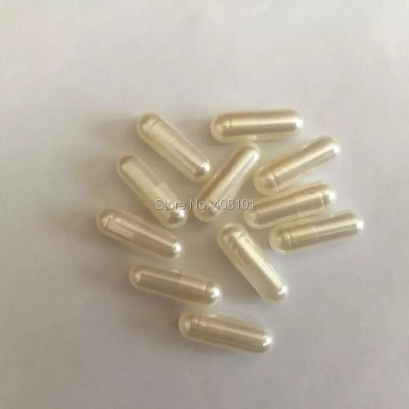 Kapsul Kosong 0 Metalik Isi 1000 Butir