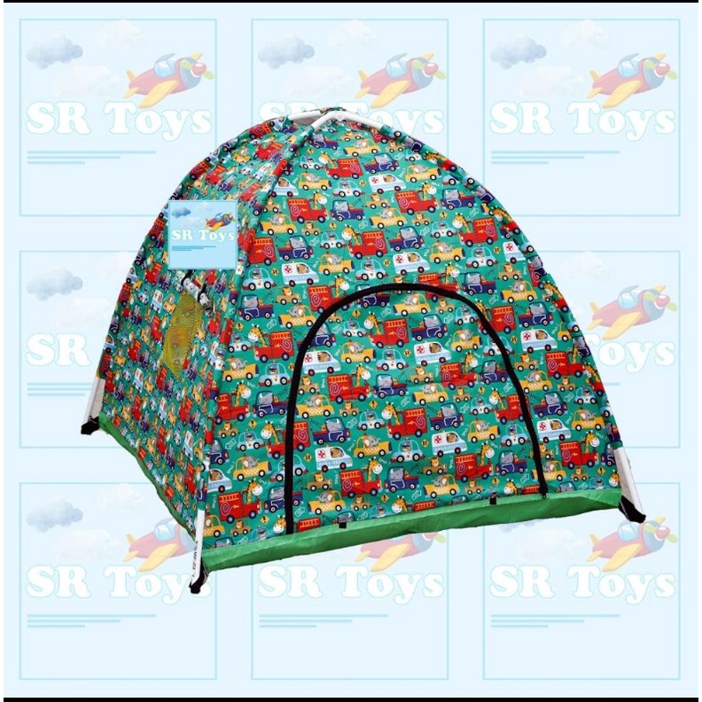 Tenda Anak Karakter Full Gambar 120cm x 120cm Murah Bisa COD