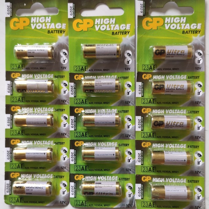 Battery Alkaline GP Ultra / Super A23 / 23A Baterai High Voltage