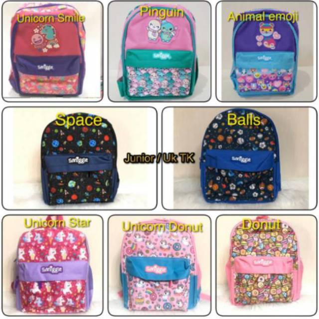 Tas Ransel BackPack Junior Smiggle KW Super