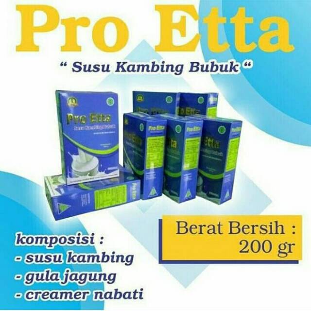 Susu Kambing Pro Etta