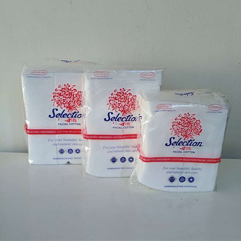 Selection Facial Cotton 35 Gram - Kapas Wajah