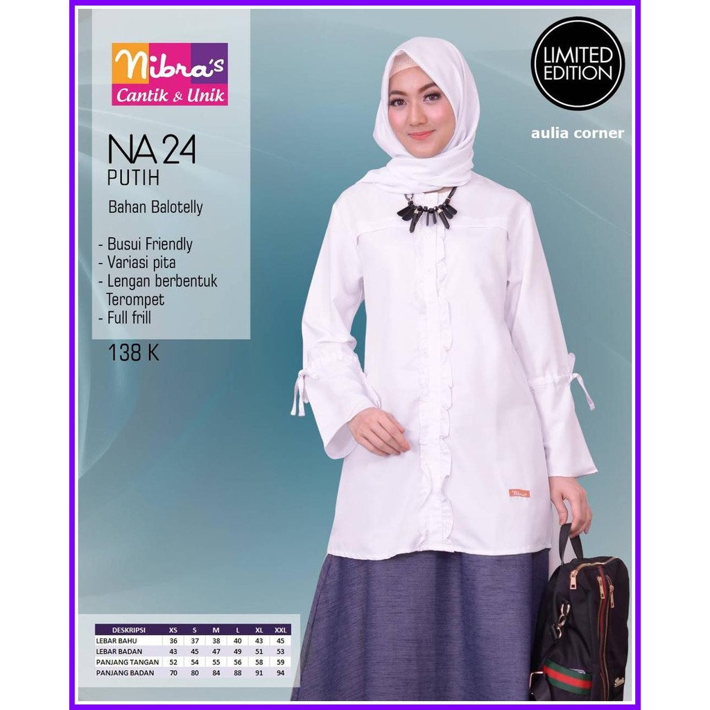 Model Baju Atasan Muslim