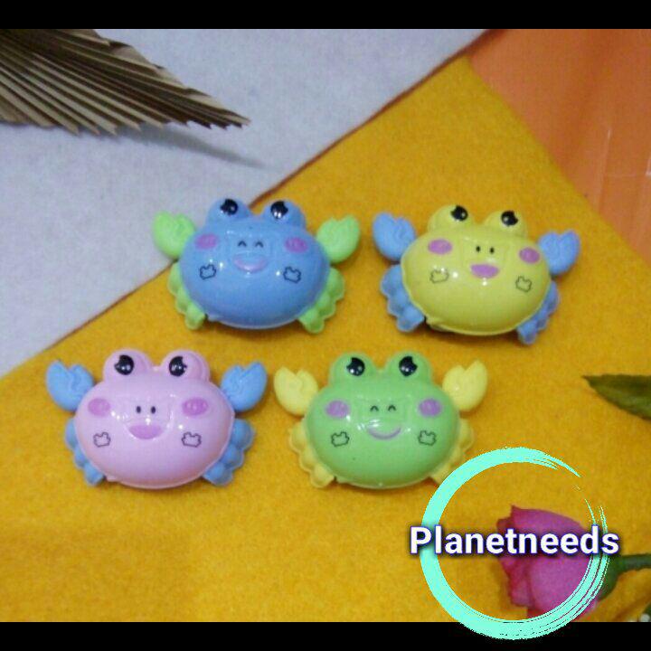 Mainan Kepiting Pullback/Mobil Kepiting Pull Back/Kepiting Roda/Mainan Edukasi