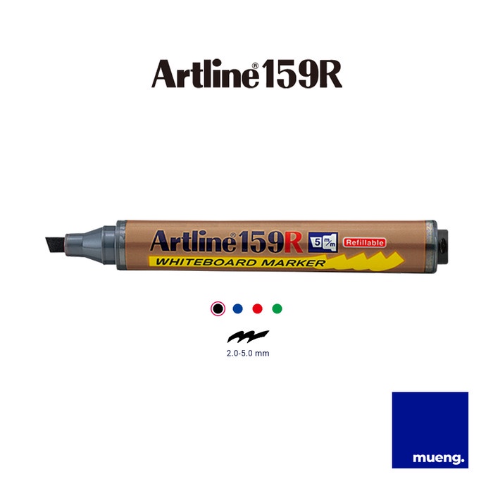 

Promo Bulan Ini Artline Whiteboard Marker Refillable 12 Set Ek-159R Spidol Isi Ulang Hemat