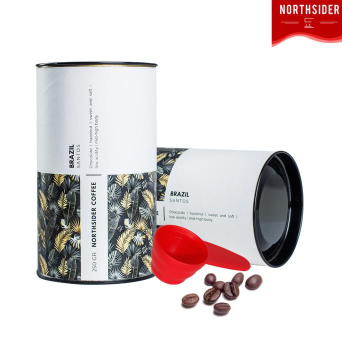 

Kopi- BIJI KOPI ARABIKA BRAZIL SANTOS NATURAL -250GR NORTHSIDER COFFEE - BIJI KOPI -Biji-Kopi.