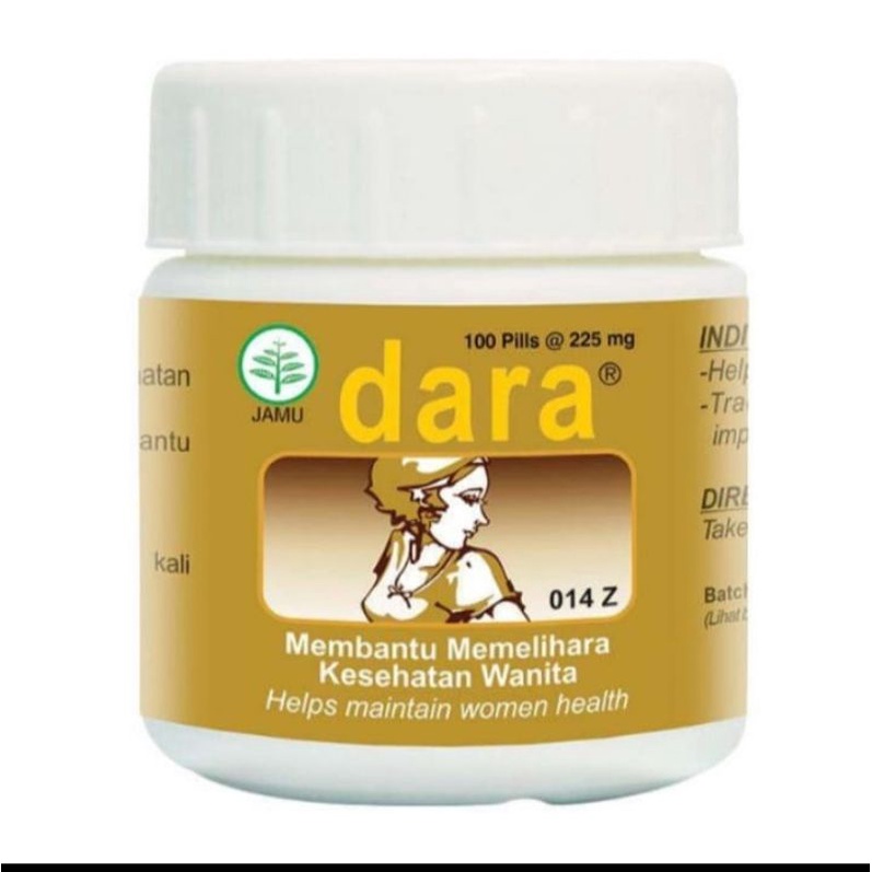 PIL PEMBESAR PAYUDARA - DARA BOROBUDUR HERBAL - BPOM ORIGINAL