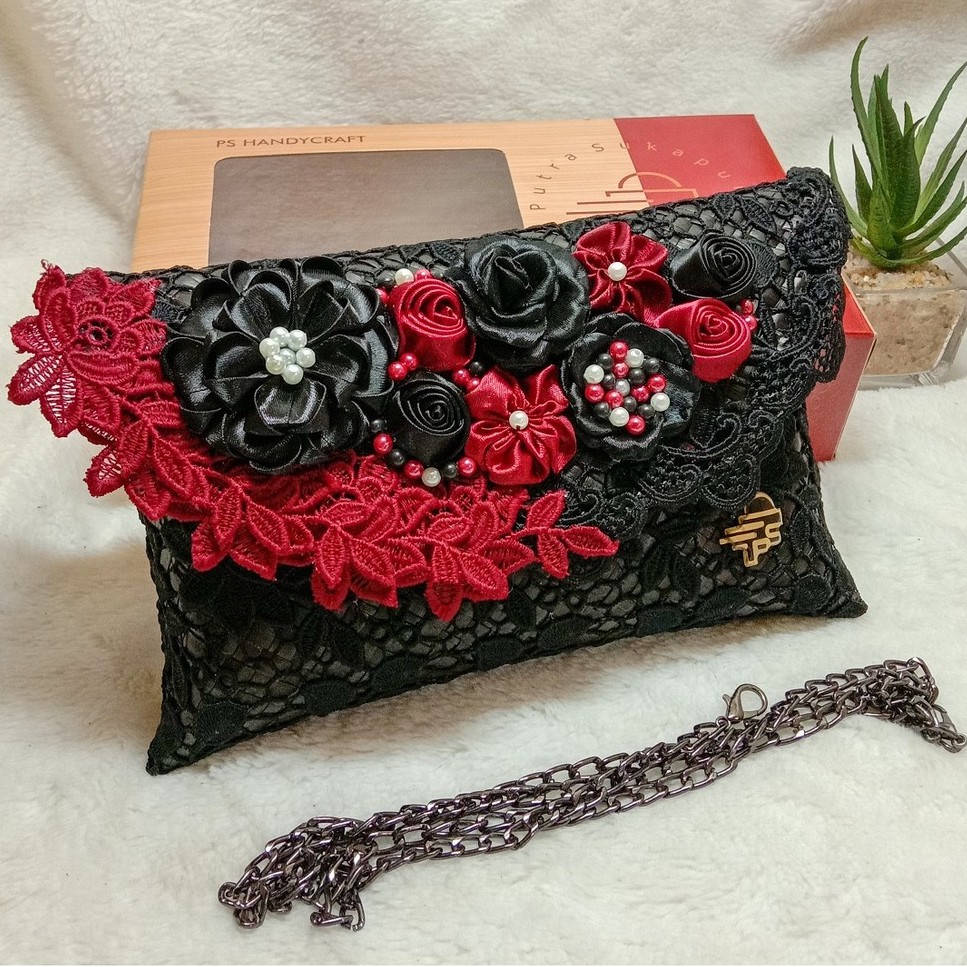 Putra Sukapura Hand Bag Wanita/ Selempang Gaya Cantik Wanita Full Brokat