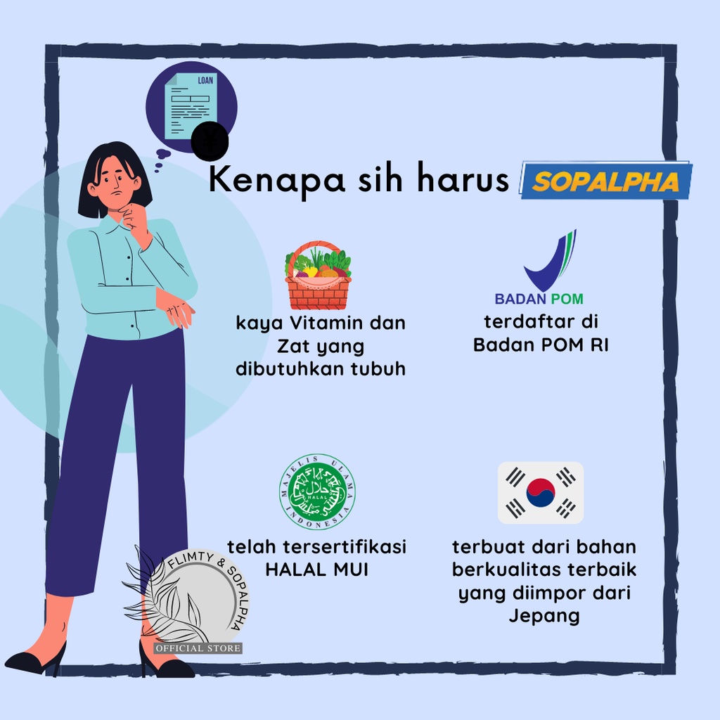 SOPALPHA Minuman Kesehatan Suplemen Daya Tahan Tubuh Obat Herbal Diabetes Kolesterol Jantung BPOM