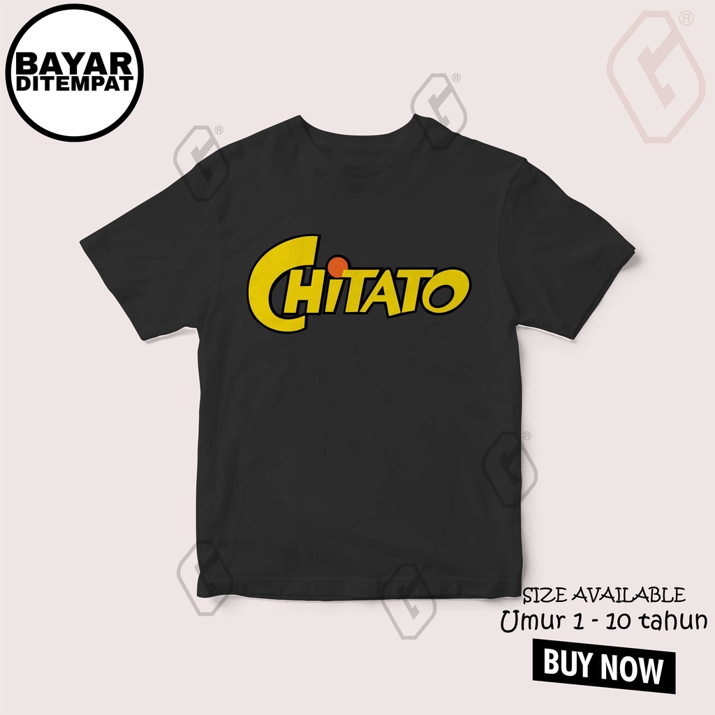 kaos anak jajanan chitato / baju jajanan anak chitato