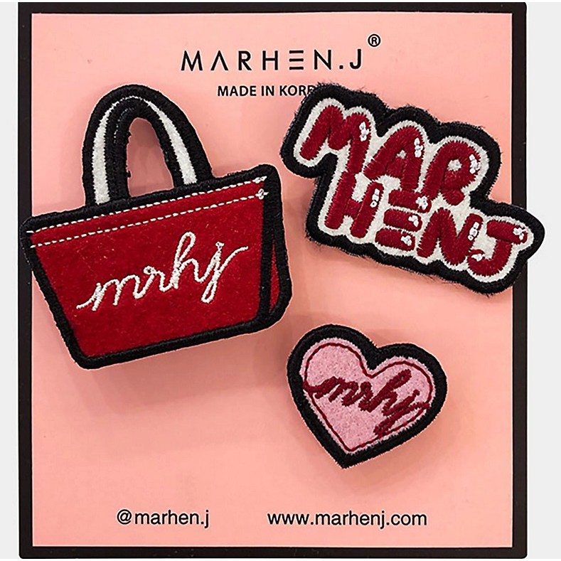Marhen.J Wappen Funny Bag Red