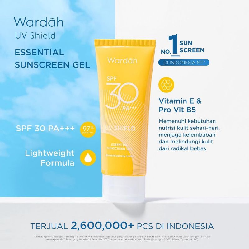WARDAH UV SHIELD ESSENTIAL GEL SPF 30 ORIGINAL 100% || WARDAH SUNSCREEN SPF 30 || WARDAH SUNSCREEN |