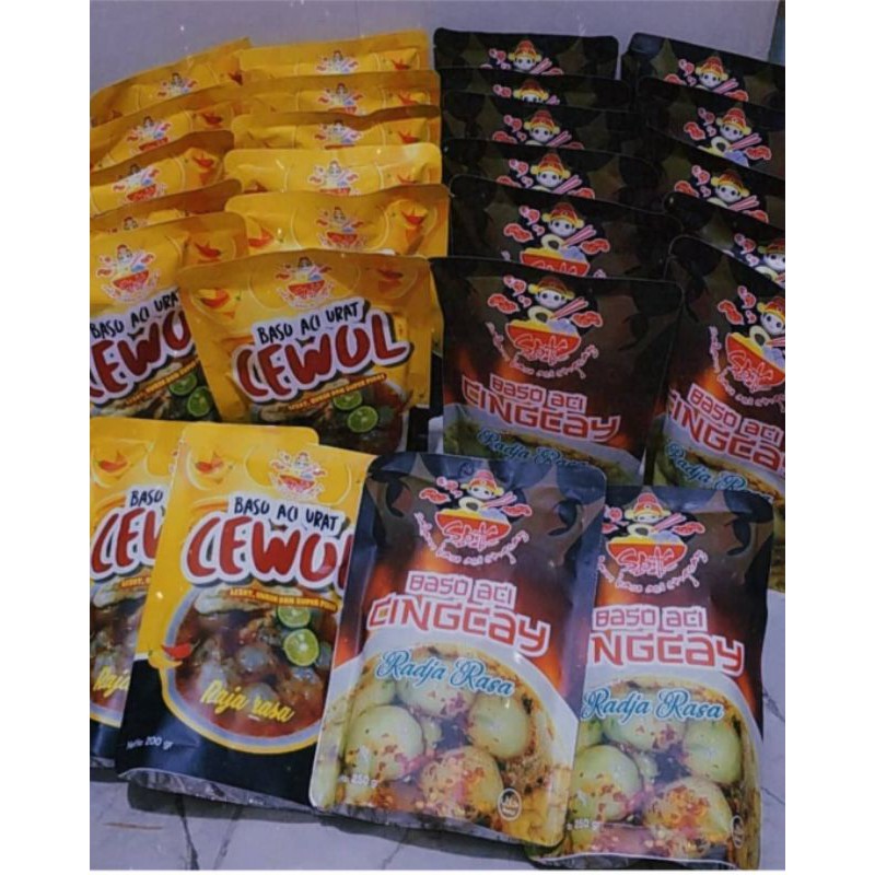 

Baso Aci *Cingcay* isi 4rasa Pentol