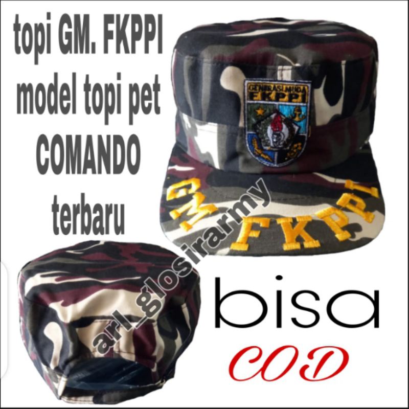 topi GM FKPPI.topi model komando fkppi.terbaru.