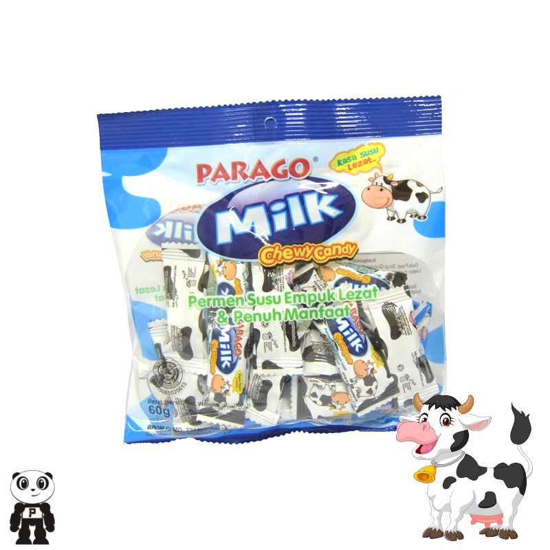 

PARAGO Milk Chewy Candy Permen Susu Lunak 60g