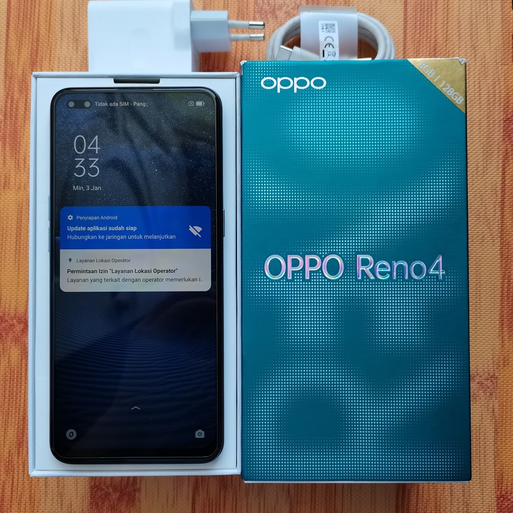 Oppo Reno4 8/128gb fullset second