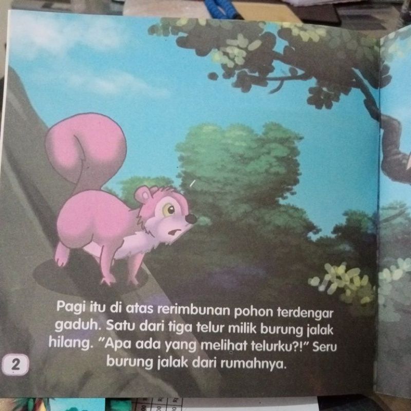 Buku Paket Isi 4 Seri Fabel Budi Pekerti