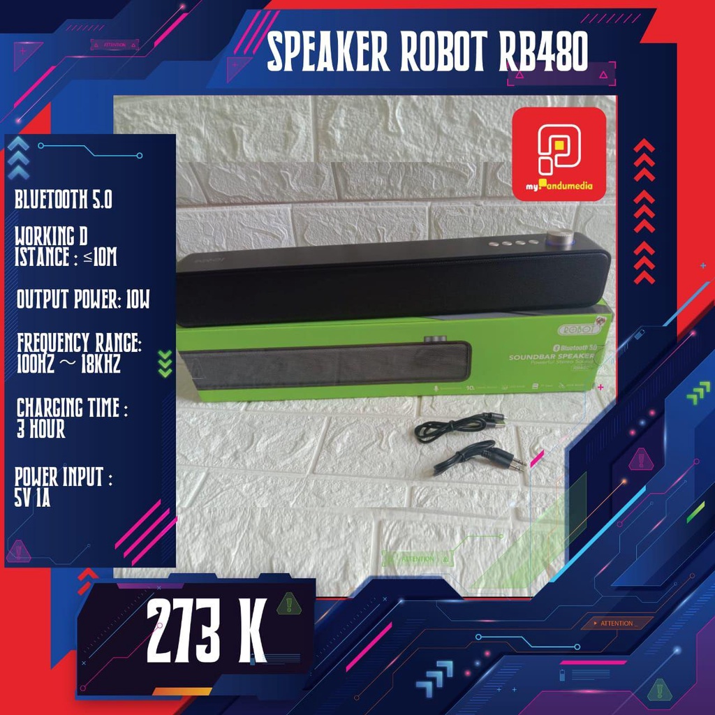 SPEAKER ROBOT RB480