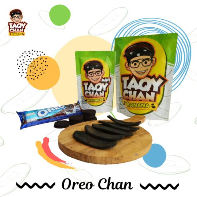 

Taqychan banana 85gr variant oreo