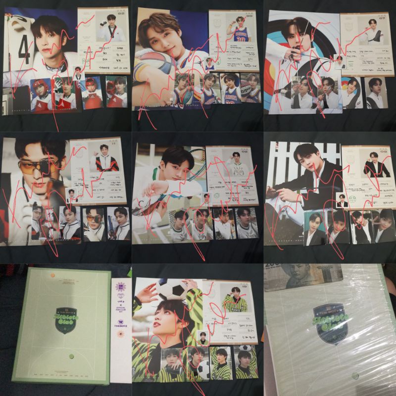 Sharing Season Greeting The Boyz 2022 Sangyeon Jacob Younghoon Juyeon Q Changmin Haknyeon Sunwoo seg