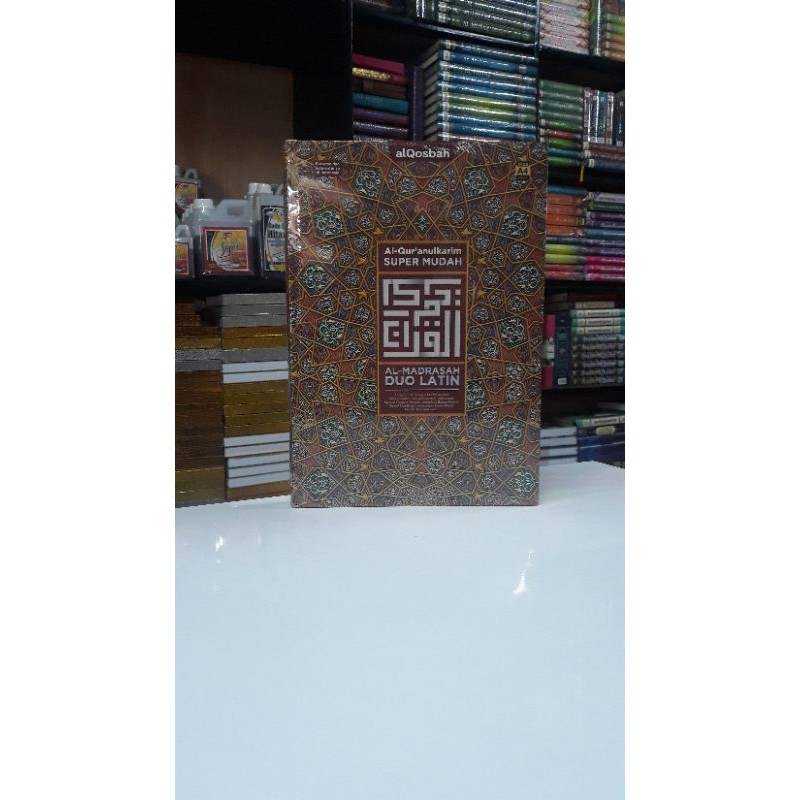 AL QURAN SUPER MUDAH AL MADRASAH DUO LATIN A4 HC DUO TRANSLITERASI LATIN