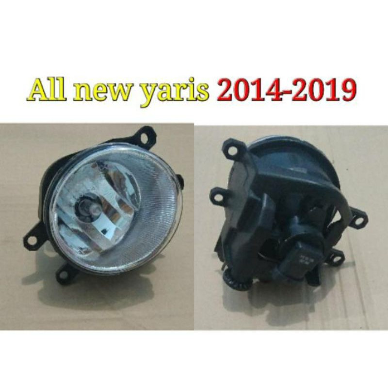 Fog lamp foglamp Toyota all new Yaris 2014 2015 2016 2017 2018 2019