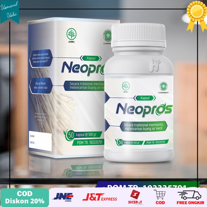 

◾COD◾ Obat radang Prostat Neopros herbal