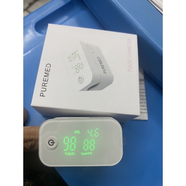 Oximeter Puremed LED PI/Pulse Oximeter Saturasi Oksigen Puremed
