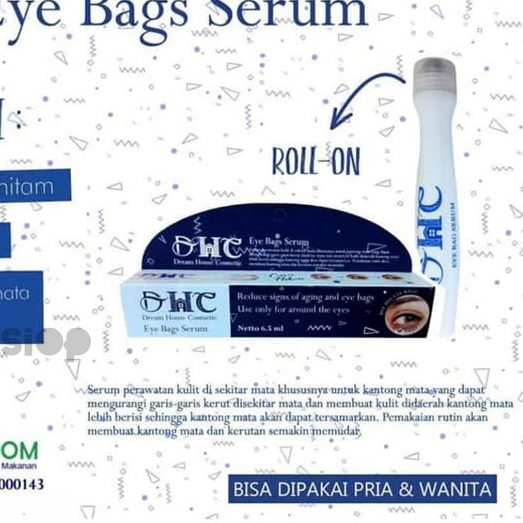 ☉ DHC EYE BAGS / EYEBAG ROLL SERUM Kantung Mata ➼