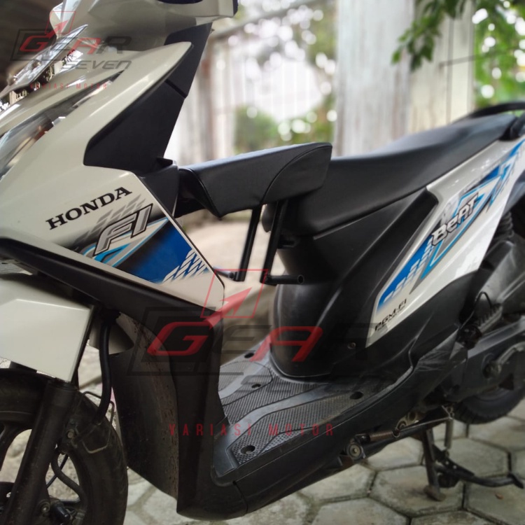 Boncengan Jok Motor Anak Jok Portable Dan Pijakan Kaki  Lipat