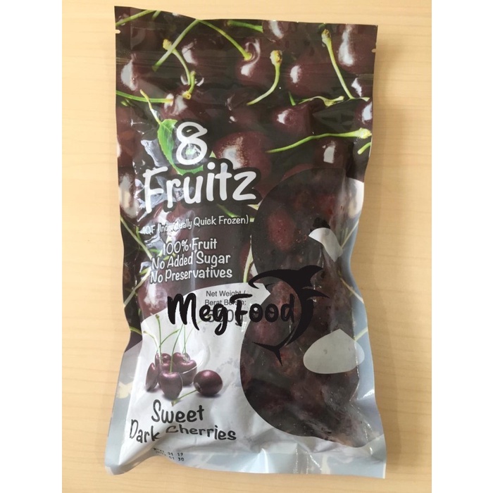 

8 Fruitz IQF Sweet Dark Cherries 500 gram