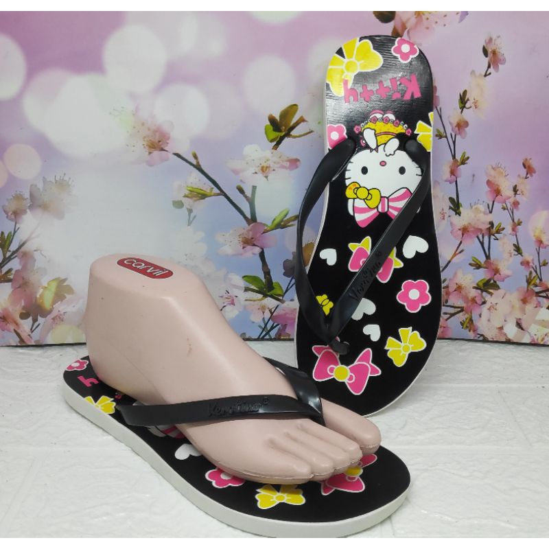 SANDAL JELLY IMPORT JAPIT VEROTINO HELLO KITTY 37-41