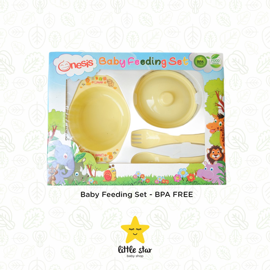 Baby Feeding Set Onesis | Alat Makan Bayi | Set Makan Anak