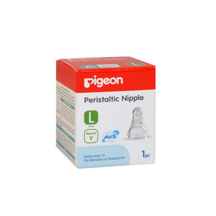 Pigeon Peristaltic Nipple Slim Neck  s/m/l/y / Dot Botol Susu