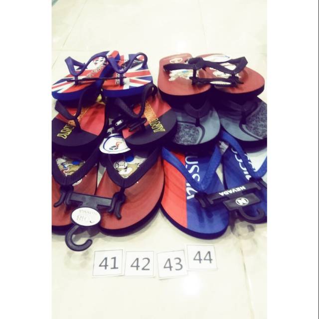 Sendal jepit nevada Piala Dunia