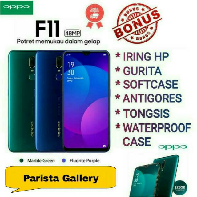 OPPO F11 RAM 4/128 GARANSI RES   MI OPPO INDONESIA 1 TAHUN