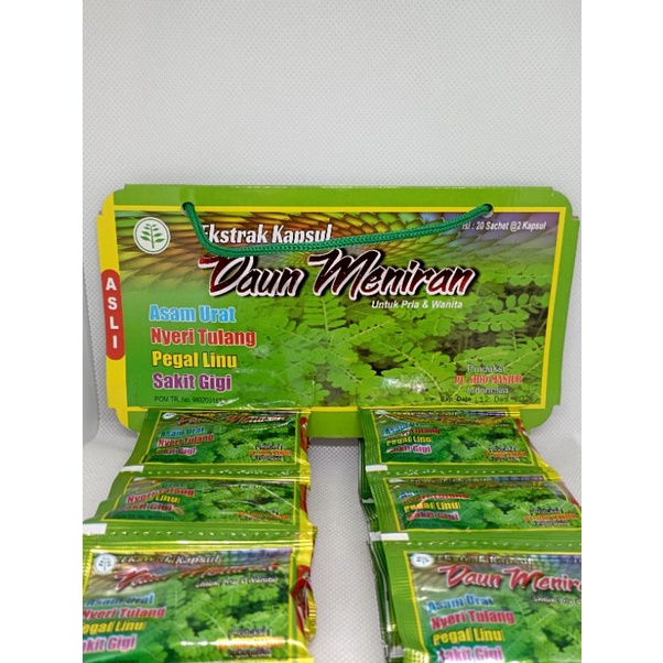 DAUN MENIRAN ORIGINAL daun meniran kapsul
