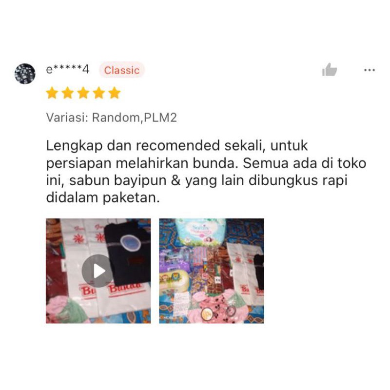 SP2 Paket perlengkapan baju bayi baru lahir newborn murah laki laki perempuan 0 6 bulan