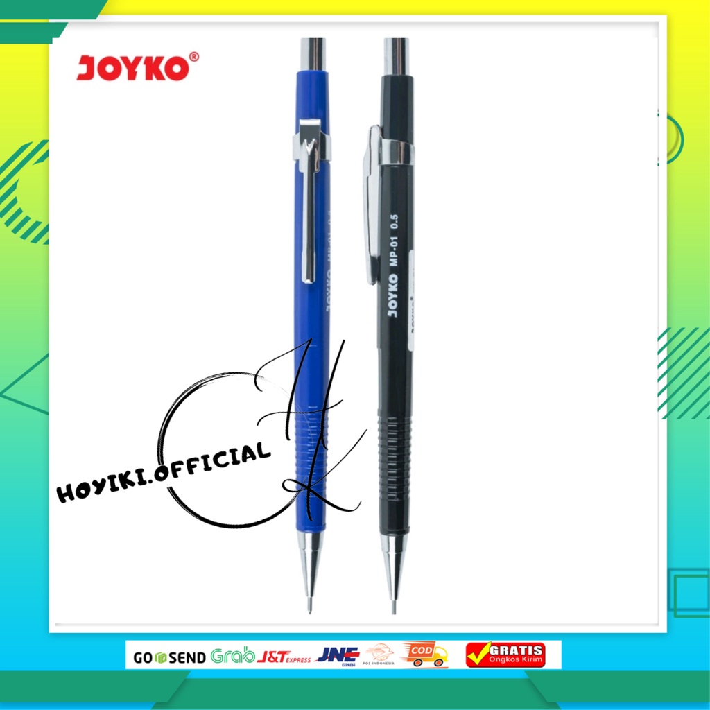 

JOYKO Mechanical Pencil Pensil Mekanik Joyko MP-01 0.5 mm PERPCS