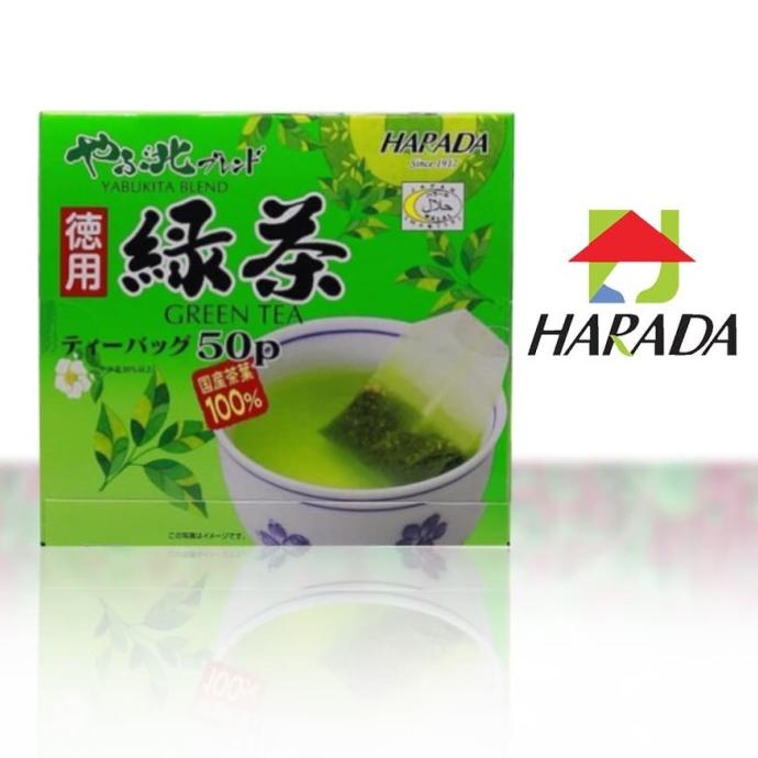 

[COD] Teh Hijau//Green Tea//Harada Green Tea 2 g x 50's [COD]
