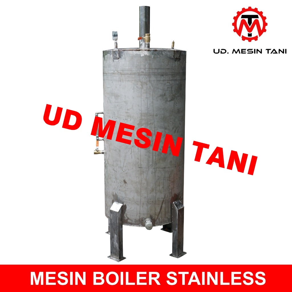 Mesin Boiler / Ketel Uap STAINLESS STEEL 250 LITER