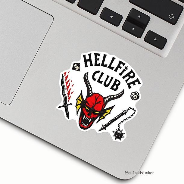 

(Z7P2) ☆ Hellfire Club Sticker //Restock