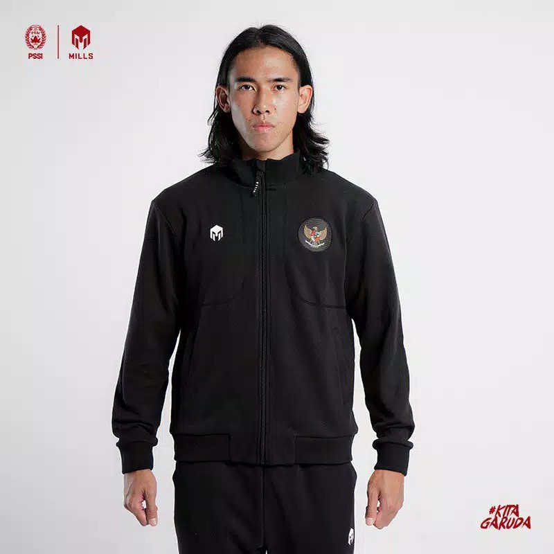 MILLS Timnas Indonesia Garuda Track Jacket 8004GR Original