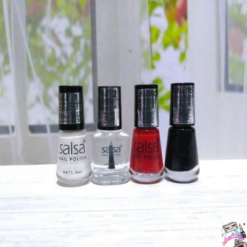 ☃️Cutezz_Ching1☃️Salsa Nail Polish 6ml - Kutek/Cat Kuku
