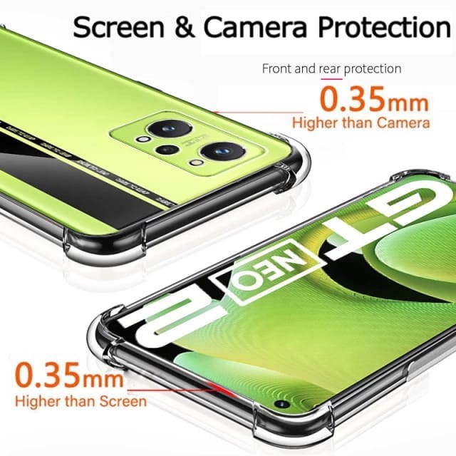 REALME GT NEO 3 / NEO 3T GT 2 PRO / GT NEO2 NEO 2 SOFT CASE AIRBAG PROTECTION CAMERA