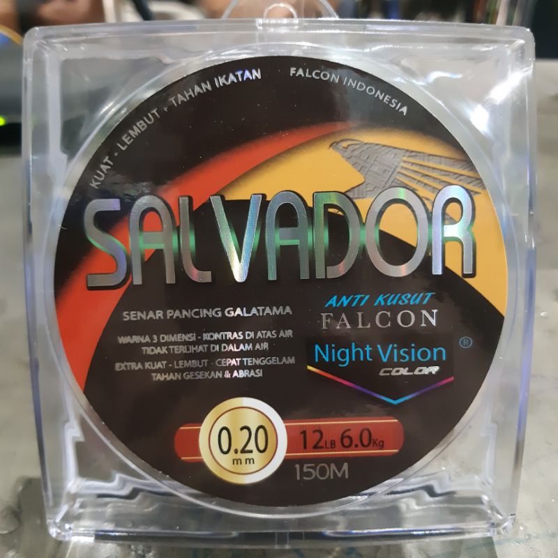 Senar Falcon Salvador ukuran 0.18-0.30