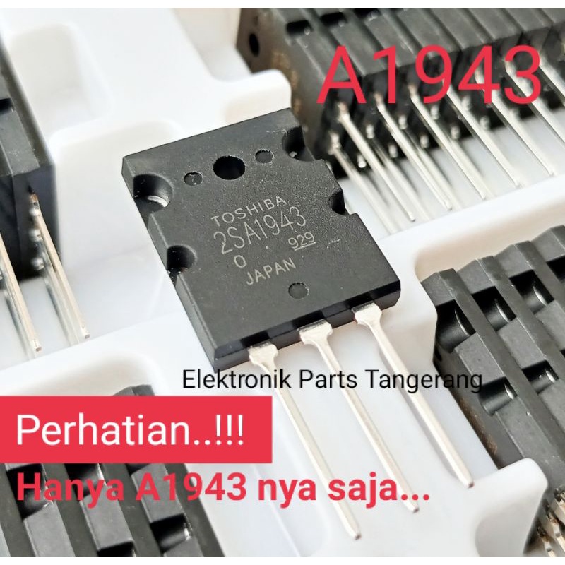 (NO SET) TRANSISTOR 2SA1943 A1943 2SA 1943 2 SA1943 TR 2SA1943 TOSHIBA 2SA1943 LOT 929