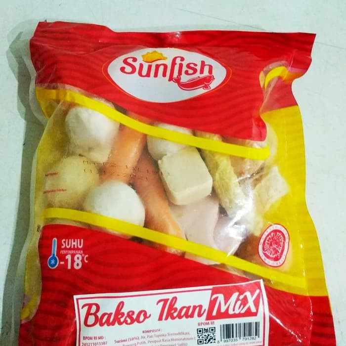 Bakso Ikan Mix Sunfishn 500 Gram