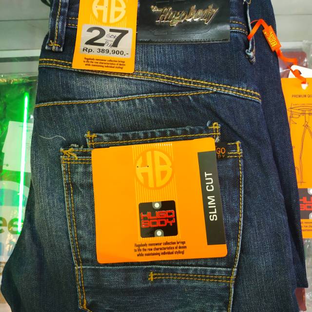 Jual Celana Jeans Hugo Body 100 % Original Real Pict Celana Jeans Pria  Celana Jeans Cowok Kualitas Premiu Indonesia|Shopee Indonesia